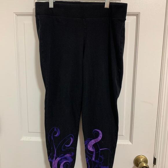 Disney Her Universe Torrid Size Little Mermaid Ursula Leggings Size 14/16 - Picture 4 of 8